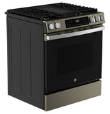 GE GGS600AVES gas range detail