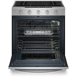 Whirlpool WSGS7530RZ 30" 5.0 cu. ft. Slide-In Gas Range in Stainless Steel