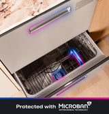 GE Profile Smart Two-Drawer Dishwasher with Stainless Interior - PDD415PYYFS