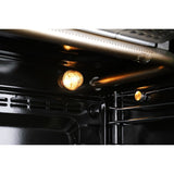 Forno Pro-Style FFSGS612536 36 Inch Freestanding Professional Dual Fuel Range with 6 Sealed Burners, 5.36 cu. ft. Oven Capacity, Continuous Grates, True European Convection, Illuminated Zinc Cast Knobs, Magic Eyes, and ETL Listed