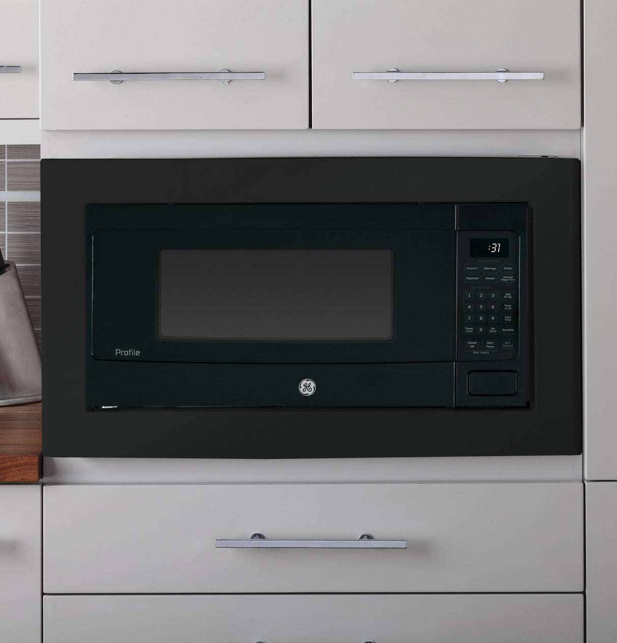 GE JX827DFBB 27 Inch Deluxe Built-In Trim Kit Black alternate view