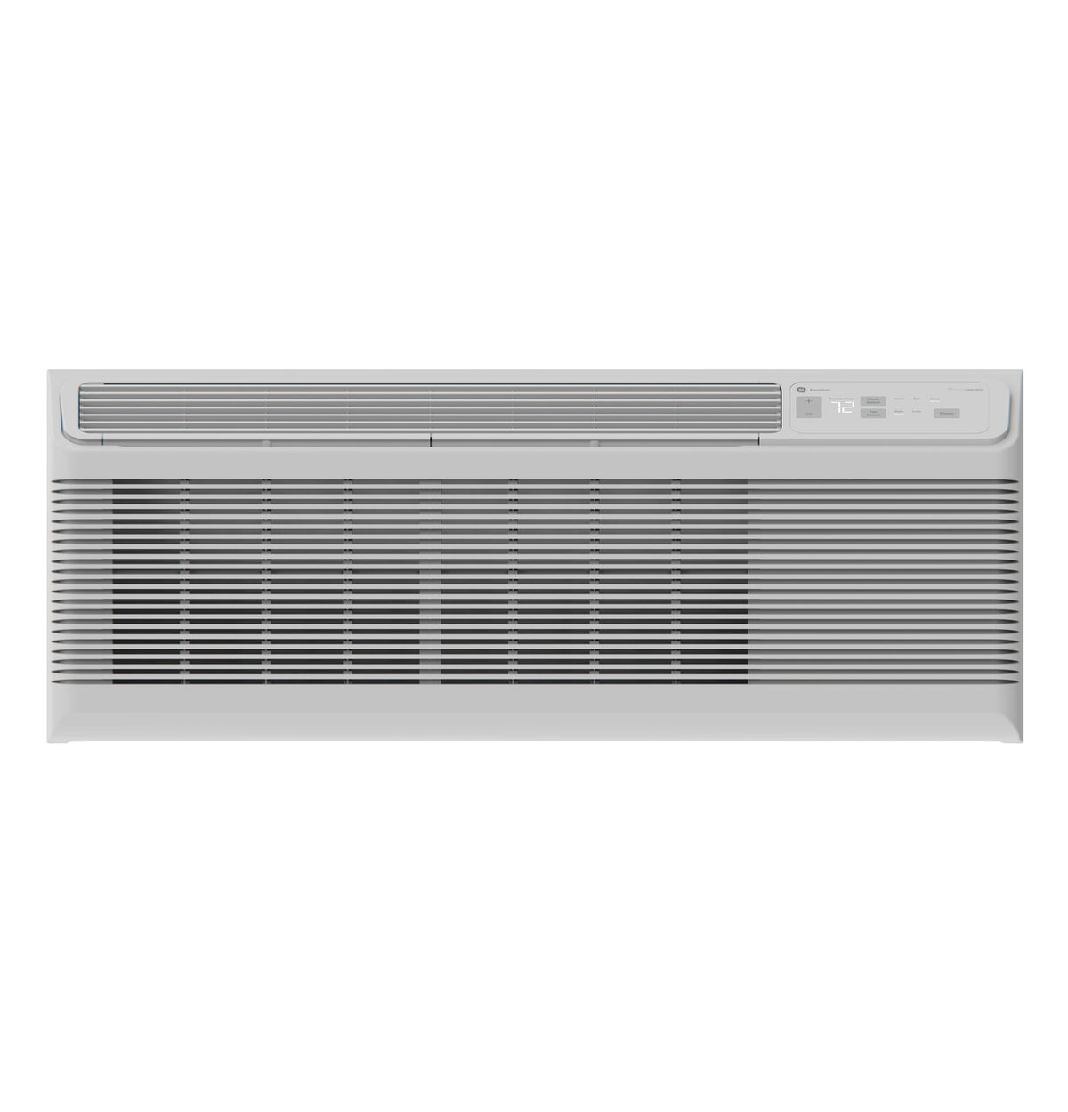 GE Zoneline AZVS15DMQWA 15,000 BTU inverter heat pump PTAC, front view