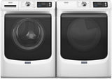 Maytag MGD7020RW White gas dryer shown as a laundry pair