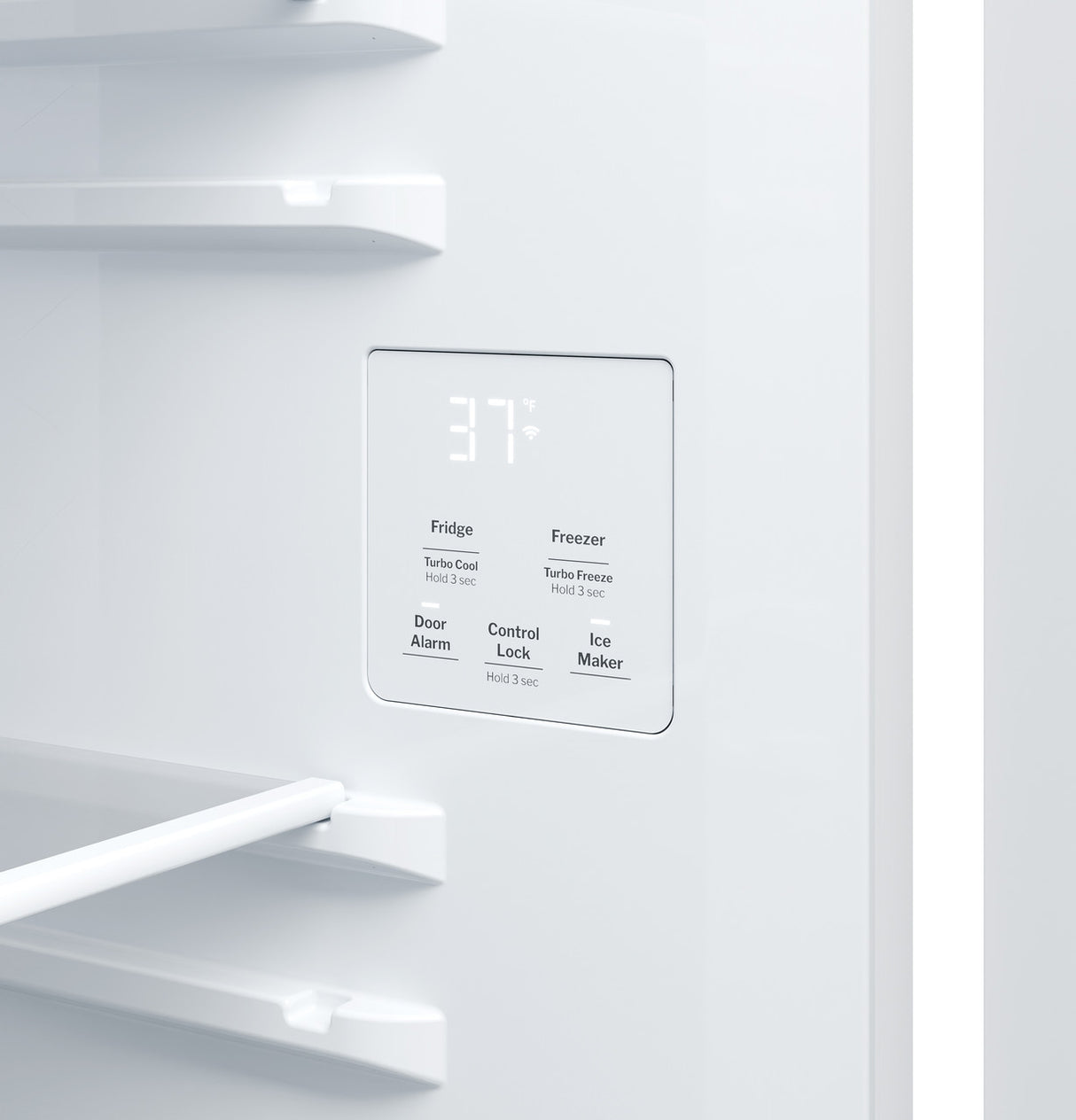 GE GSE28NGYWW internal digital temperature controls