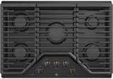 GE Profile PGP7030BMTS 30 inch gas cooktop with 5 sealed burners