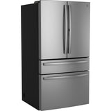 GE Profile PJD23BYWFS 4-Door French-Door Refrigerator - Angle View