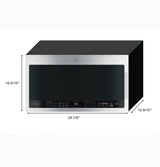 GE Profile PVM9005SJSS stainless steel finish