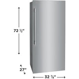 Frigidaire Professional Series PRDA1922AF 33" 19 cu. ft. Column Refrigerator in Stainless Steel