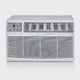 Bevoi 12,000 BTU Through-the-Wall Air Conditioner – Cooling Only BEVTTW121C |115V 15A in White