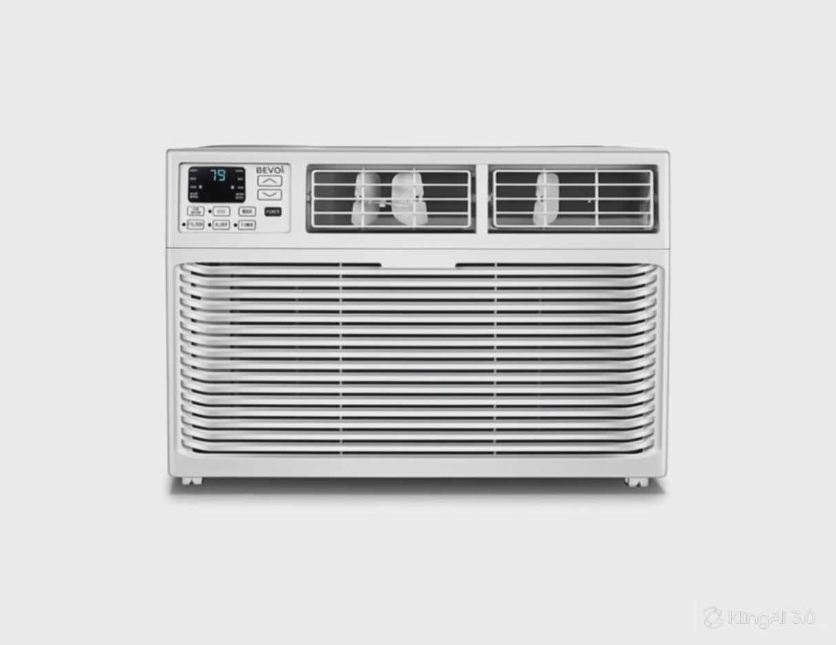 Bevoi 18,500 BTU Window Air Conditioner with Heat BEV18WiNHF| 230V Cooling & Heating Unit