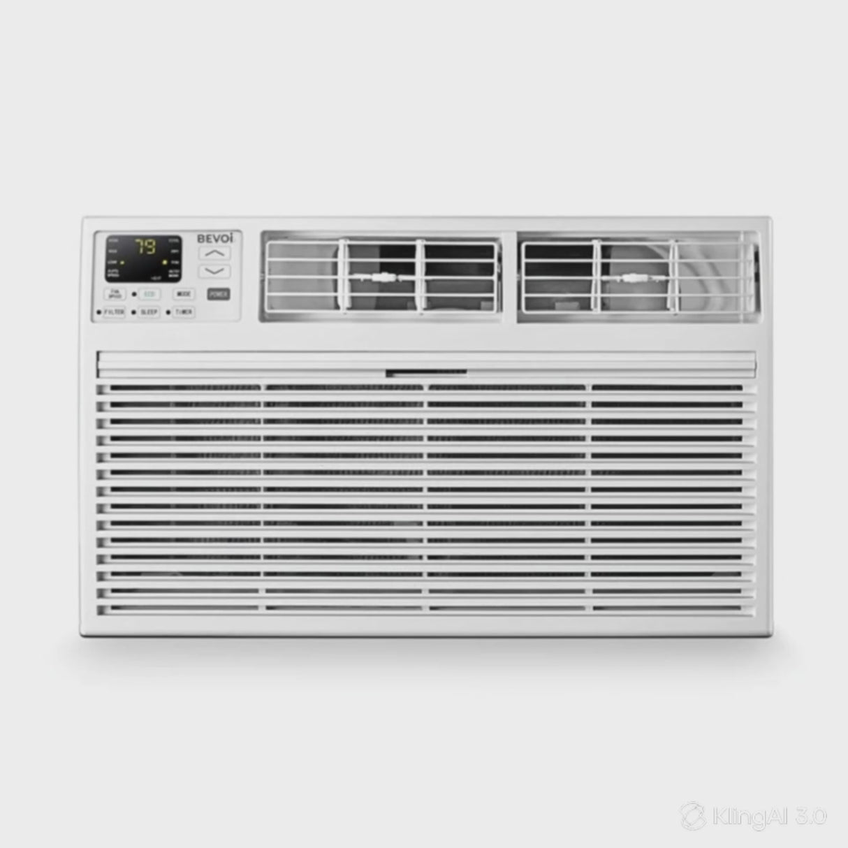 Bevoi TBEVTTW142HF 14,000 BTU Through The Wall Air Conditioner Heat and Cool 230V 20A in White