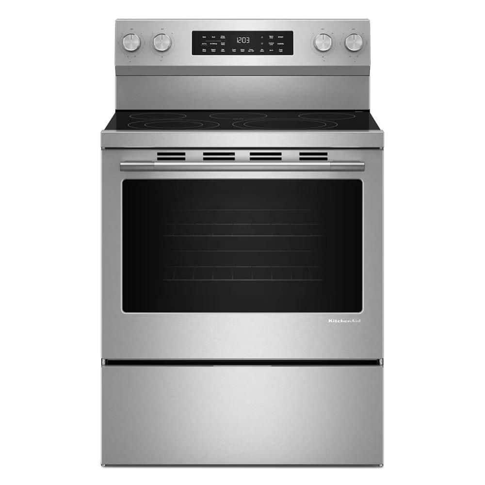 KitchenAid KFES330TPS stainless electric range