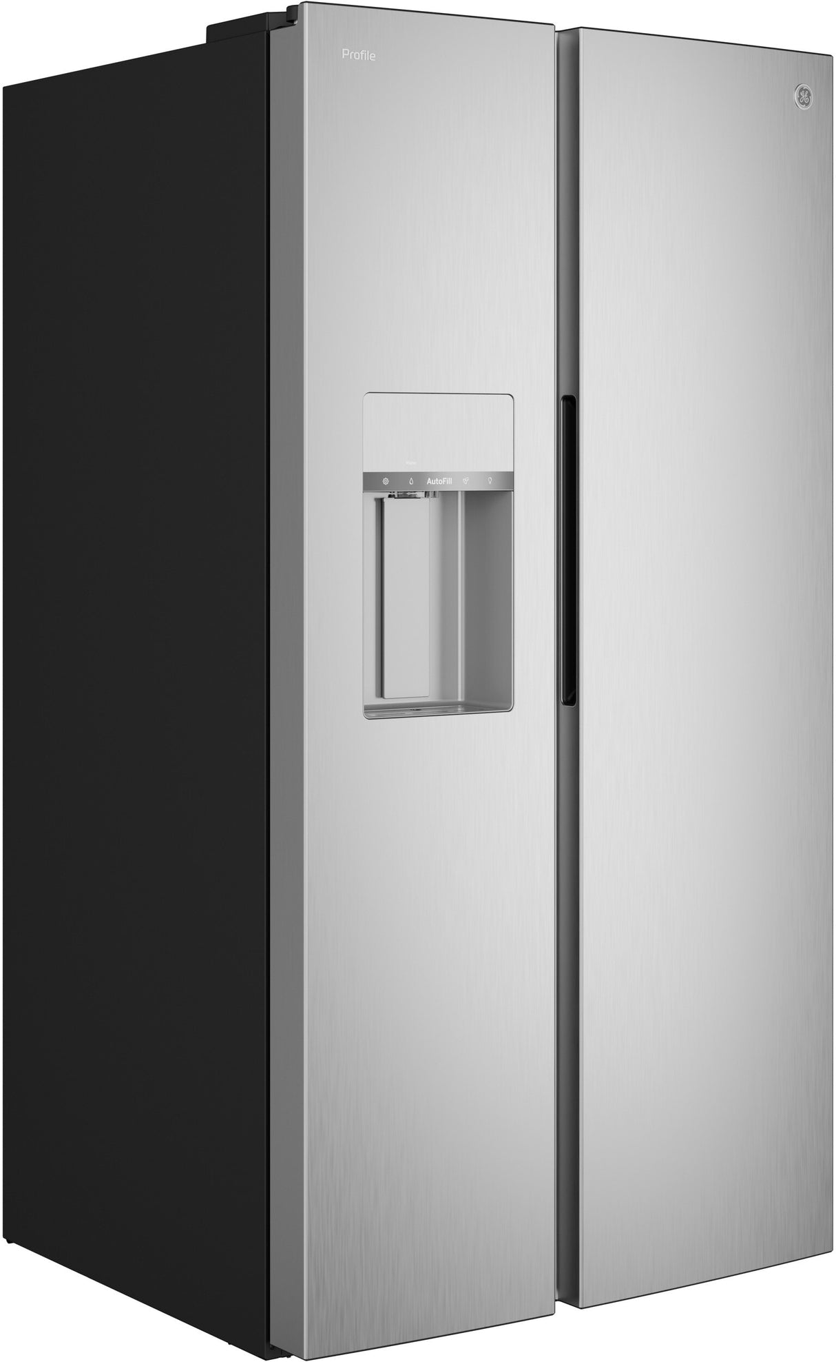 GE Profile PSE28QYYFS refrigerator interior view