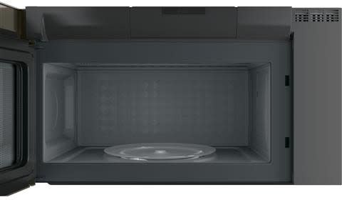 GE Profile 2.1 Cu. Ft. Over-the-Range Sensor Microwave Oven - Black Stainless
