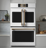 Café CTD90FP4ZW2 Professional Series 30 inch French-Door Double Wall Oven Matte White view 4