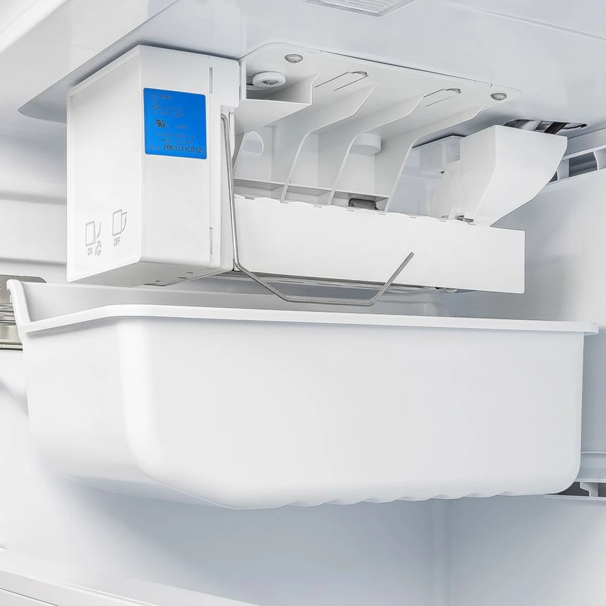 Moena 36 in. 19.2 cu. ft. French Door Refrigerator with Ice Maker in Stainless Steel