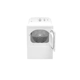 GE 6.2 cu. ft. Capacity Electric Dryer with Shallow Depth – White (GTX38EASWWS)