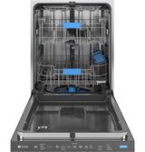 GE Profile(TM) ENERGY STAR(R) Fingerprint Resistant Top Control Stainless Interior Dishwasher with Microban(TM) Antimicrobial Protection with Sanitize Cycle - (PDP715SYVFS)