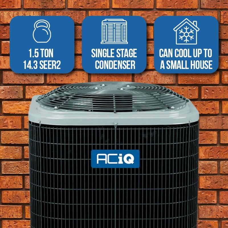 ACIQ 2 Ton 14.3 SEER2 Heat Pump Condenser - R454B Single Stage