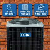 ACIQ 2 Ton 14.3 SEER2 Heat Pump Condenser - R454B Single Stage