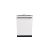 Café CDT888P4VW2 Matte White dishwasher front view