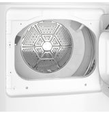 GE 6.2 cu. ft. Capacity Vented Gas Dryer with Auto Dry, Up To 120 ft. Long Venting and Shallow Depth - White