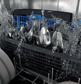 GE Profile(TM) ENERGY STAR(R) Fingerprint Resistant Top Control Stainless Interior Dishwasher with Microban(TM) Antimicrobial Protection with Sanitize Cycle - (PDT715SYVFS)