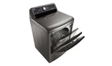7.3 cu. ft. Ultra Large Capacity TurboSteam(TM) Gas Dryer with EasyLoad(TM) Door - (DLGX7601VE) - LG