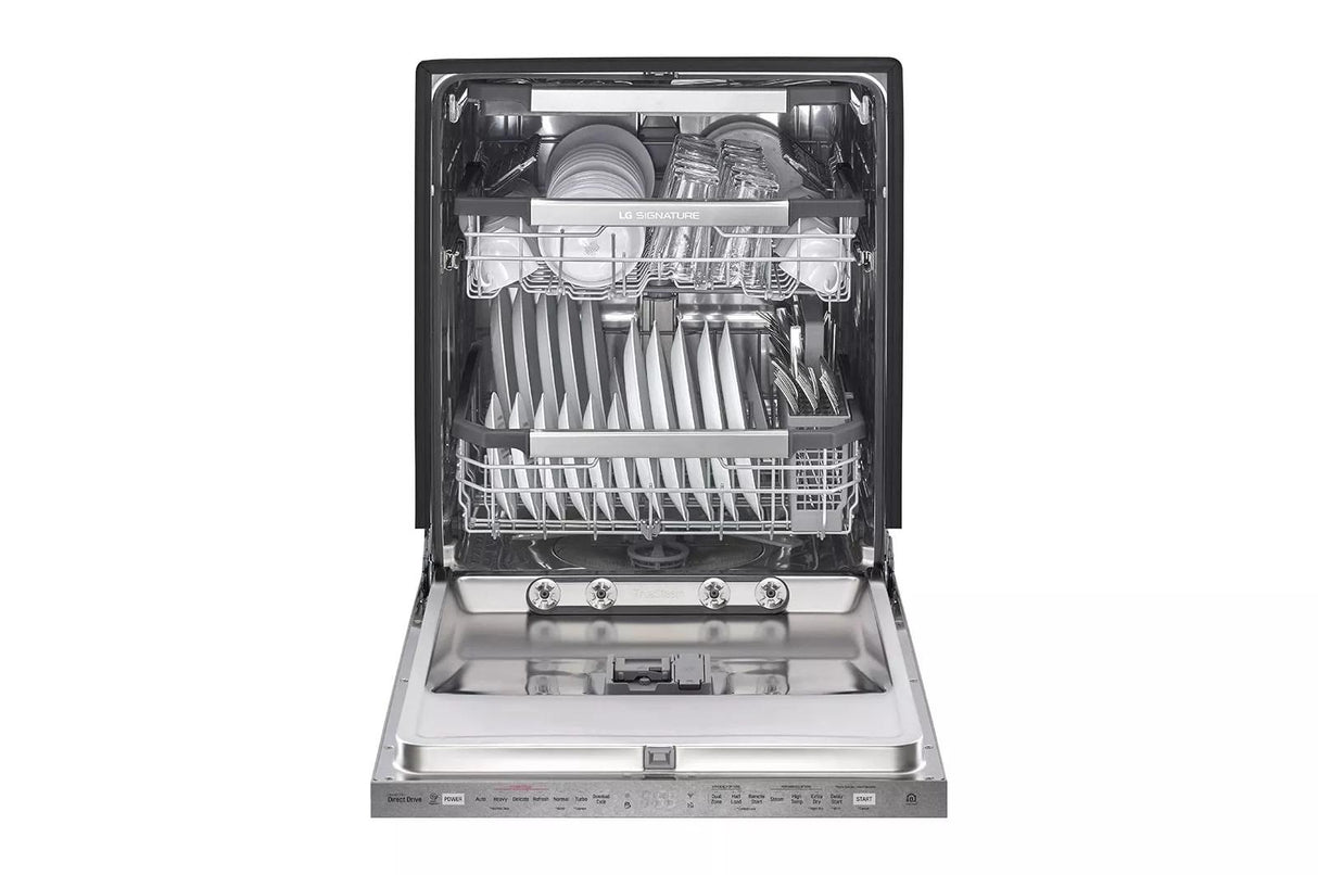 LG SIGNATURE Top Control Smart Wi-Fi Enabled Dishwasher with TrueSteam(R) and QuadWash(TM) - (LUDP8908SN)