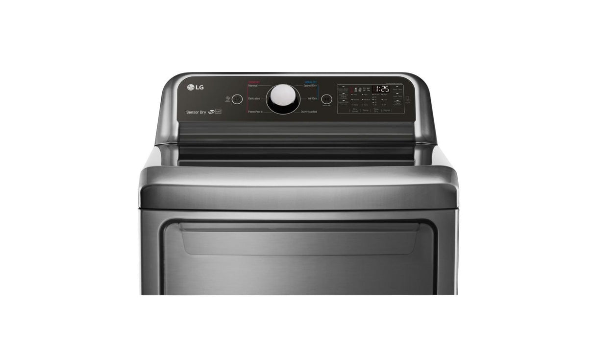 7.3 cu. ft. Super Capacity Electric Dryer with Sensor Dry Technology - (DLE7050V) - LG