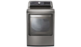 7.3 cu. ft. Ultra Large Capacity TurboSteam(TM) Gas Dryer with EasyLoad(TM) Door - (DLGX7601VE) - LG