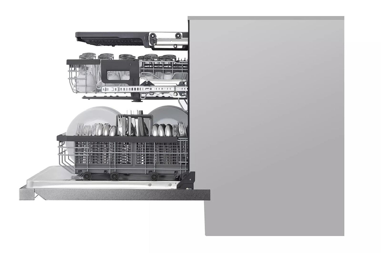 LG SIGNATURE Top Control Smart Wi-Fi Enabled Dishwasher with TrueSteam(R) and QuadWash(TM) - (LUDP8908SN)