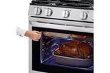5.8 cu ft. Smart Wi-Fi Enabled True Convection InstaView(R) Gas Range with Air Fry - (LRGL5825F)