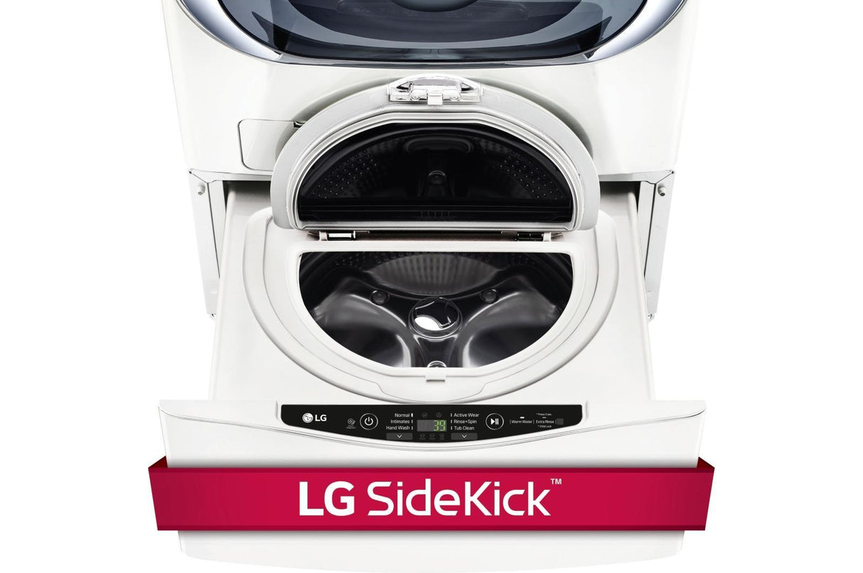 5.5 Total Capacity LG TWINWash(TM) Bundle with LG SideKick(TM) and Gas Dryer - (WM5000HWAWD100CWDLGX5001WWDP4W) - LG