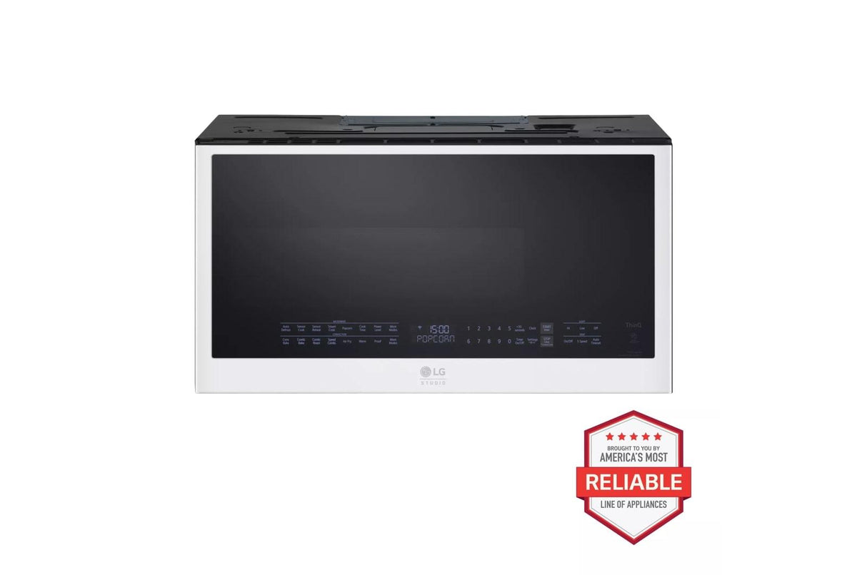 LG STUDIO 1.7 cu. ft. Over-the-Range Convection Microwave Oven with Air Fry - (MHES1738N)
