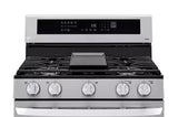5.8 cu ft. Smart Wi-Fi Enabled True Convection InstaView(R) Gas Range with Air Fry - (LRGL5825F)