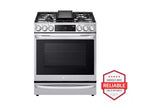 6.3 cu. ft. Smart Gas Slide-in Range with InstaView(R) ProBake Convection(R), Air Fry, and Air Sous Vide - (LSGL6337F)