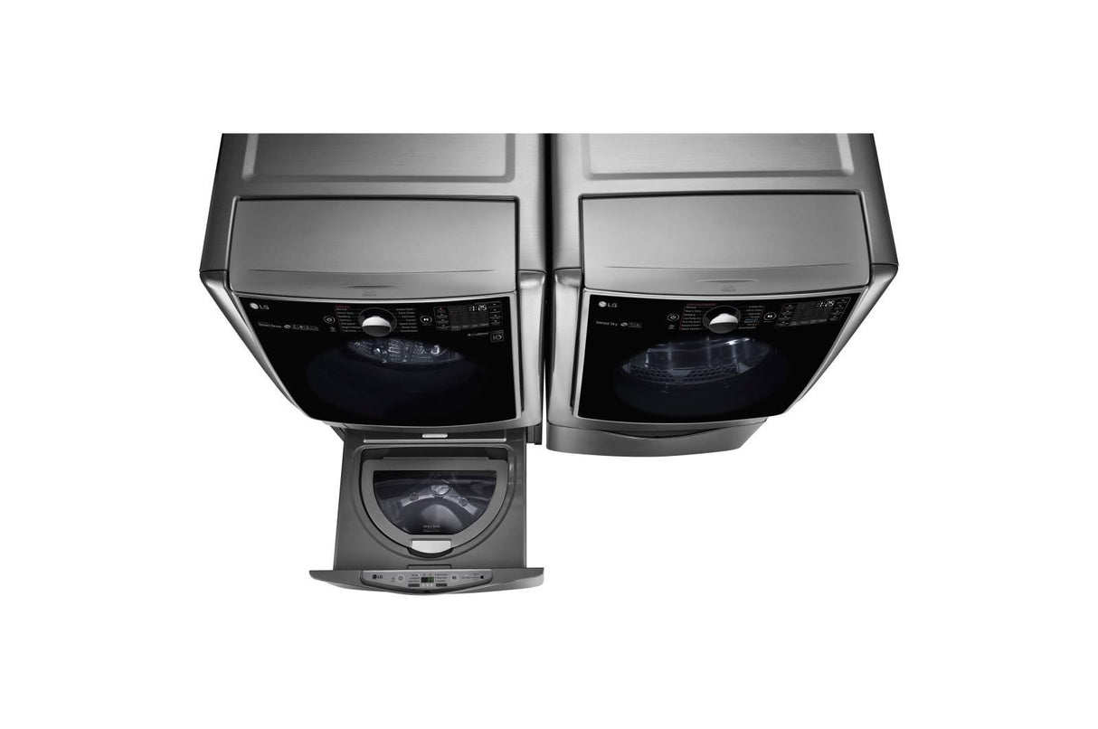 5.5 Total Capacity LG TWINWash(TM) Bundle with LG SideKick(TM) and Gas Dryer - (WM5000HVAWD100CVDLGX5001VWDP4V) - LG