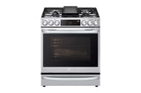 6.3 cu. ft. Smart Gas Slide-in Range with InstaView(R) ProBake Convection(R), Air Fry, and Air Sous Vide - (LSGL6337F)