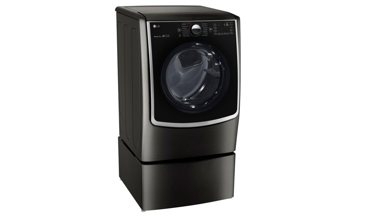 7.4 cu.ft. Ultra Large Capacity TurboSteam(TM) Electric Dryer w/ On-Door Control Panel - (DLEX5005K) - LG