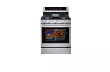 5.8 cu ft. Smart Wi-Fi Enabled True Convection InstaView(R) Gas Range with Air Fry - (LRGL5825F)