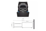 27" LG SideKick(TM) Pedestal Washer - (WD300CB)