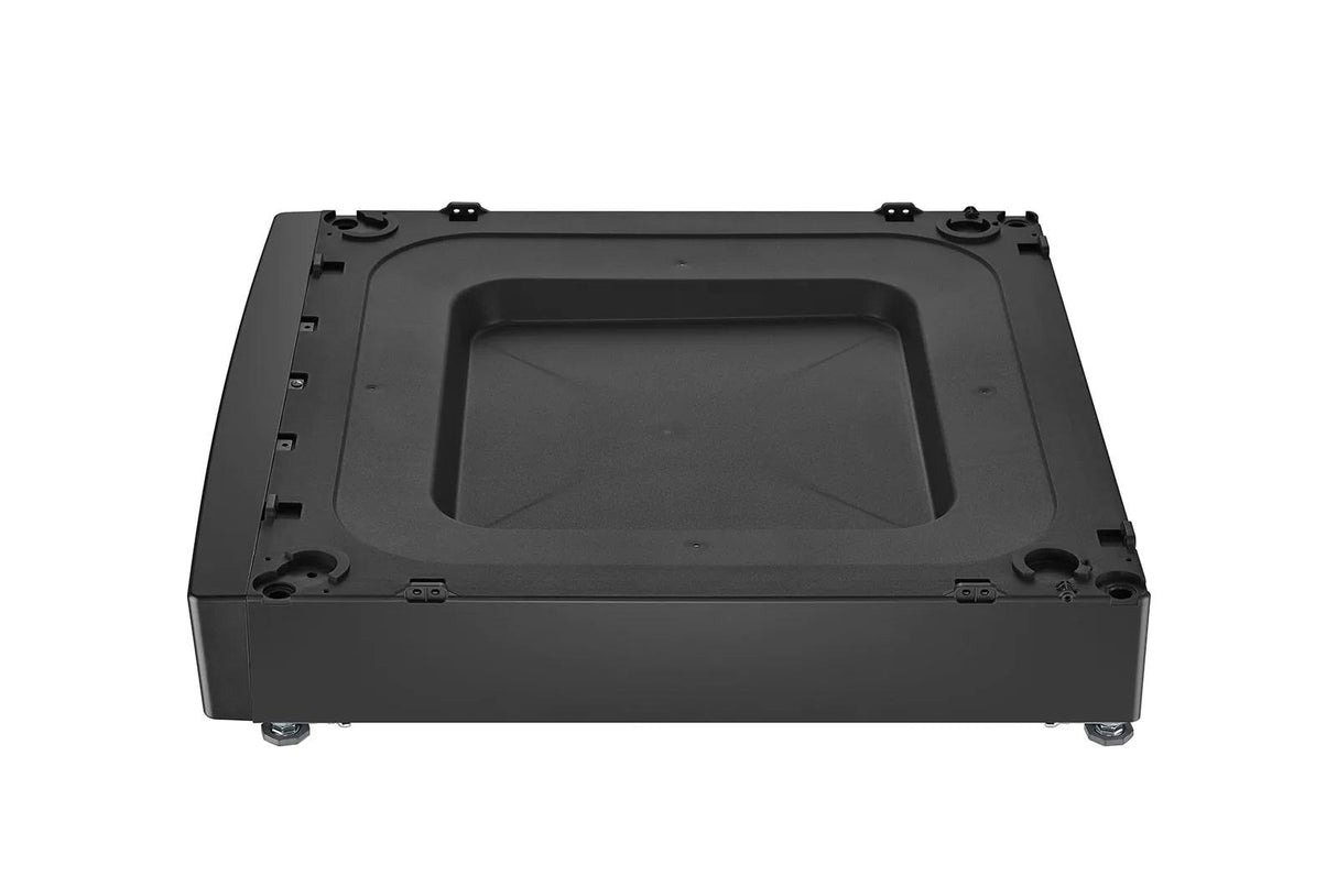 ADA Compliant Laundry Pedestal Riser - Black Steel - (WDPS2B)