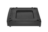 ADA Compliant Laundry Pedestal Riser - Black Steel - (WDPS2B)