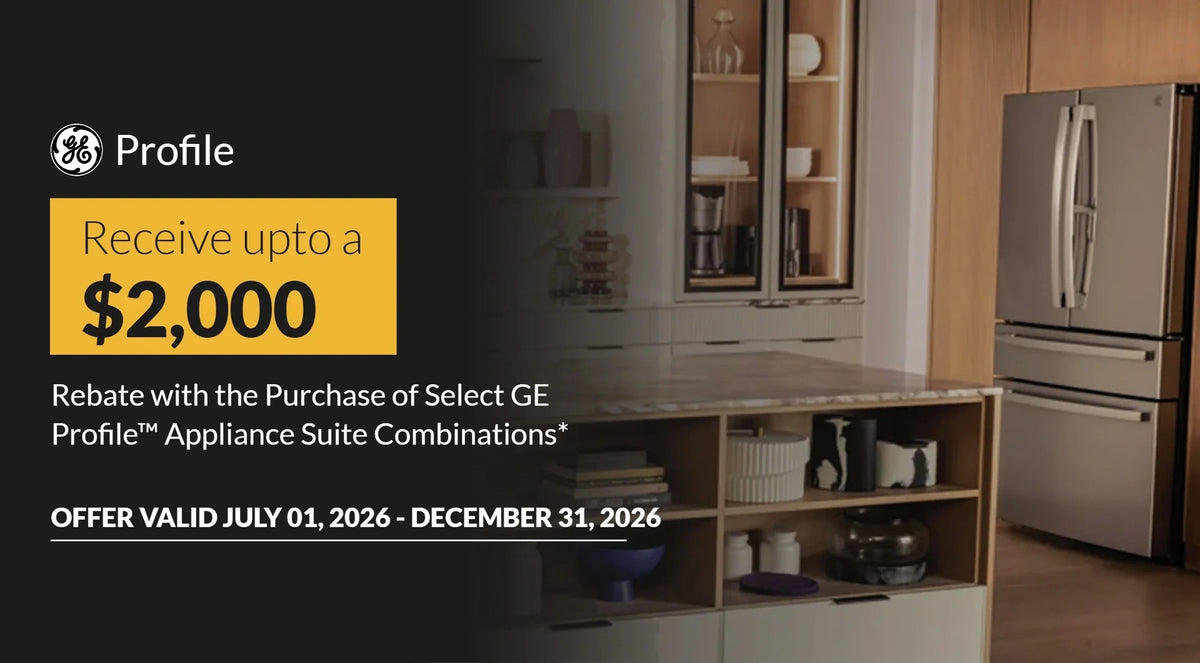 GE Profile appliance suite rebate – up to $2,000 back, ends 12/31/2026