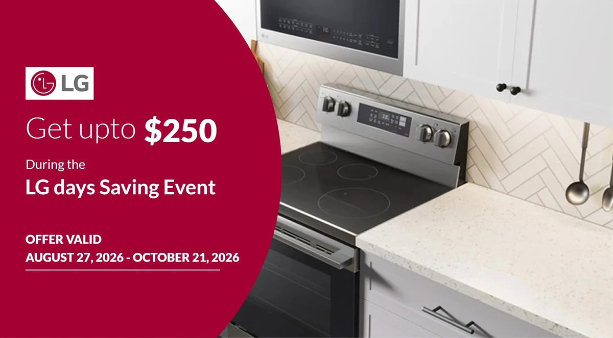 LG Days Saving Event rebate – get up to $250 back, ends 10/21/2026