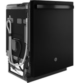 GE GDT670SFVDS - 24 in. Top Control Flush-Mount Dishwasher with 45 dBa Sound Level, 3rd-Rack & Dry Boost - Black Slate
