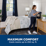 GE(R) 6,000 BTU Electronic Window Air Conditioner for Small Rooms up to 250 sq ft. - (AHSE06CA)