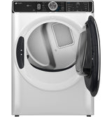 GE Profile PFD87GSSVWW gas dryer — control panel