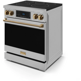 30 Inch Professional Electric Range With Tilt Panel Touch Control In Stainless Steel/bronze Gordon Ramsay Series - RSE30-BRZ